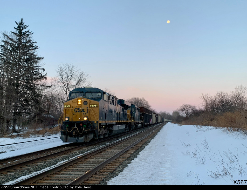 CSX 5408 on X567